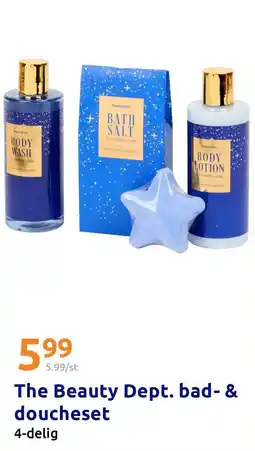 Action The Beauty Dept. bad & doucheset aanbieding