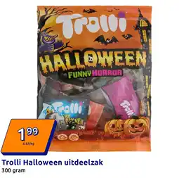 Action Trolli Halloween uitdeelzak aanbieding