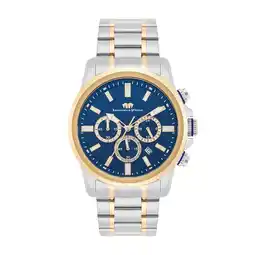 Douglas Rhodenwald & Söhne Horloge Squando van Edelstaal in Zilver/geelgoud aanbieding