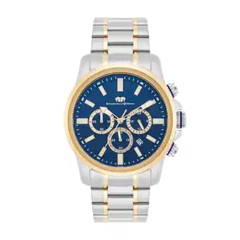 Douglas Rhodenwald & Söhne Horloge Squando van Edelstaal in Zilver/geelgoud aanbieding
