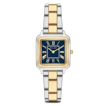 Douglas EASTSIDE Quartz horloge van Edelstaal in Zilver/geelgoud aanbieding