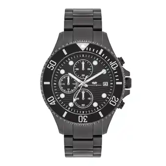 Douglas Rhodenwald & Söhne Horloge Nightstorm van Edelstaal in Zwart aanbieding
