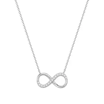 Douglas Rafaela Donata Ketting Infinity van Sterling zilver in Zilver aanbieding