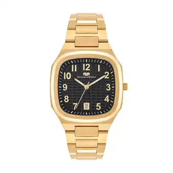 Douglas Rhodenwald & Söhne Horloge Ikador van Edelstaal in Geelgoud aanbieding