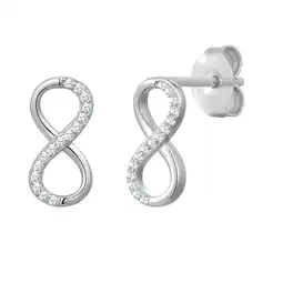 Douglas Rafaela Donata Oorbellen Infinity van Sterling zilver in Zilver aanbieding