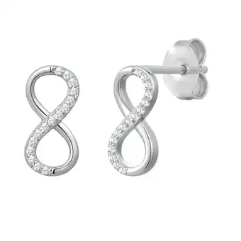 Douglas Rafaela Donata Oorbellen Infinity van Sterling zilver in Zilver aanbieding