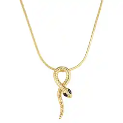 Douglas Yokoamii Ketting slang van verguld messing met Zirkonia aanbieding