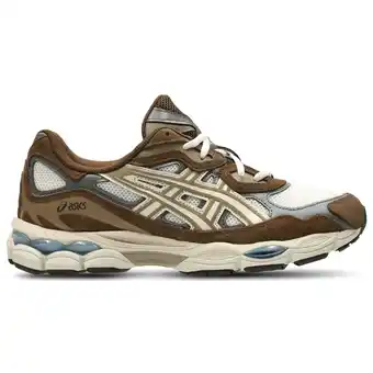Foot Locker Asics GEL-NYC Sneakers Heren - Bruin - Maat 42 - Suède aanbieding