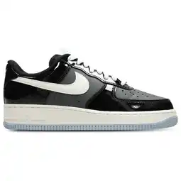 Foot Locker Nike Air Force Sneakers Heren - Zwart - Maat 40.5 - Leer aanbieding