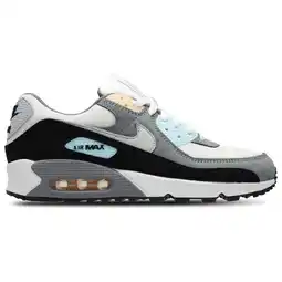 Foot Locker Nike Air Max 90 Sneakers Heren - Grijs - Maat 40 - Mesh/Synthetisch aanbieding
