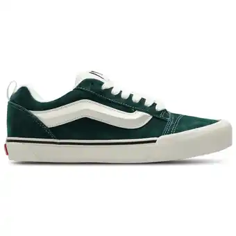 Foot Locker Vans Knu Skool Sneakers Heren - Groen - Maat 41 - Suède aanbieding