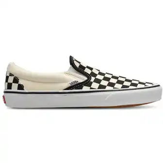 Foot Locker Vans Slip on Sneakers Heren - Zwart - Maat 40.5 - Canvas aanbieding