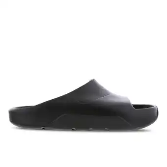 Foot Locker Jordan Post Slide Sneakers Heren - Zwart - Maat 45 - Rubber aanbieding