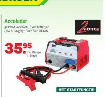 Van Cranenbroek 2Force Acculader aanbieding