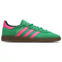 Foot Locker Adidas Handball Spezial Sneakers Heren - Groen - Maat 42 2/3 - Suède aanbieding