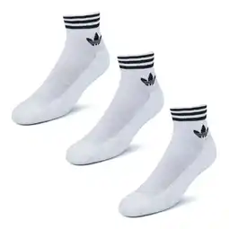 Foot Locker Adidas Trefoil Sokken Unisex - Wit - Maat 34-36 aanbieding