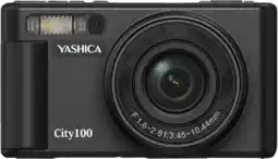 Coolblue Yashica City 100 Zwart aanbieding