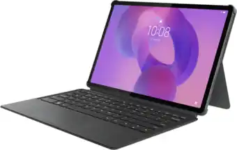 Coolblue Lenovo Idea Tab Pro Toetsenbord Hoes QWERTY Grijs aanbieding