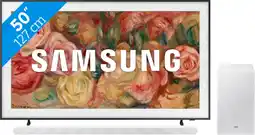 Coolblue Samsung The Frame 50LS03D (2024) + Samsung HW-S701D Wit aanbieding