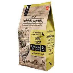 Zooplus Wiejska Zagroda kalkoen met gans - Dubbelpak: 2 x 9 kg aanbieding
