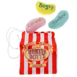 Zooplus Harry Potter kattenspeelset Bertie Botts bonen set van 3 incl. stoffen zakje aanbieding
