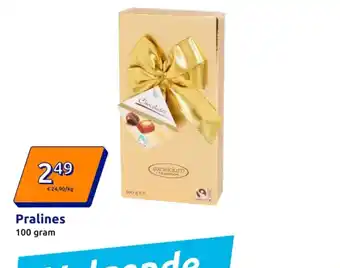 Action Pralines aanbieding