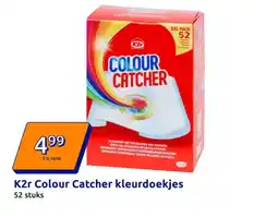 Action K2r Colour Catcher kleurdoekjes aanbieding