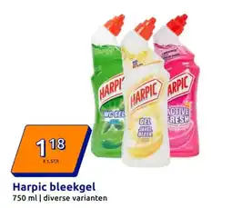 Action Harpic bleekgel aanbieding