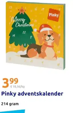 Action Pinky adventskalender aanbieding