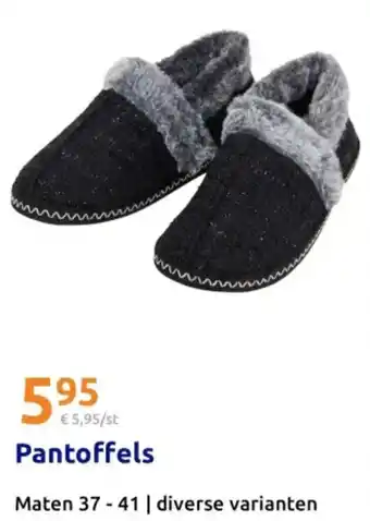 Action Pantoffels aanbieding