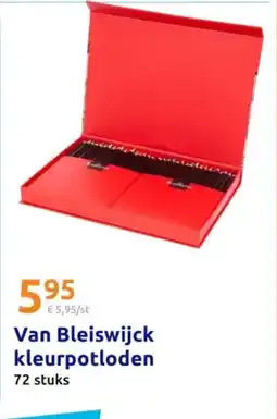 Action Van Bleiswijck kleurpotloden aanbieding