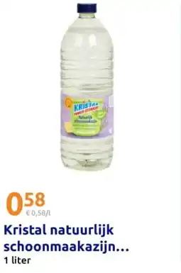 Action Kristal natuurlijk schoonmaakazijn aanbieding