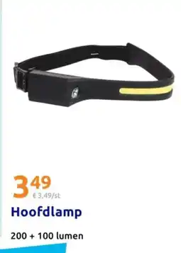 Action Hoofdlamp aanbieding