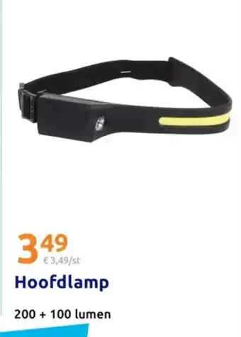 Action Hoofdlamp aanbieding