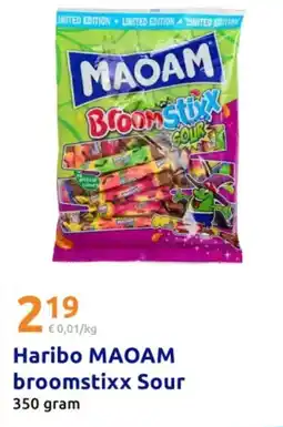 Action Haribo MAOAM broomstixx Sour aanbieding