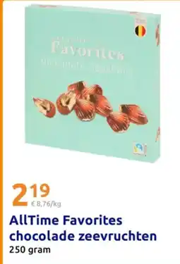 Action AllTime Favorites chocolade zeevruchten aanbieding