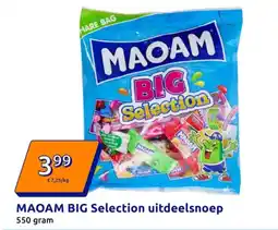 Action MAOAM BIG Selection uitdeelsnoep aanbieding