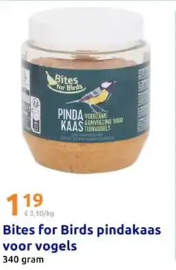 Action Bites for Birds pindakaas voor vogels aanbieding