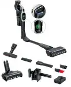 MediaMarkt BOSCH BBS1041GQC Unlimited 10 Steelstofzuiger incl. kruimelzuiger Grijs aanbieding