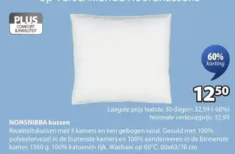 Jysk Nonsnibba Kussen aanbieding