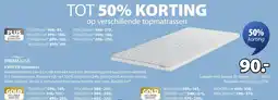 Jysk Kvisten topmatras aanbieding