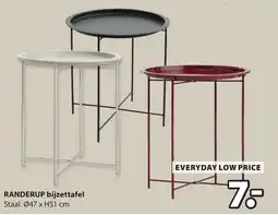 Jysk Randerup bijzettafel aanbieding