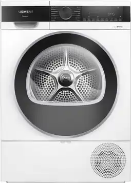 MediaMarkt SIEMENS WQ33G2DCNL - Warmtepompdroger - 8 kg - 63 dB - Energielabel C Warmtepompdroger aanbieding