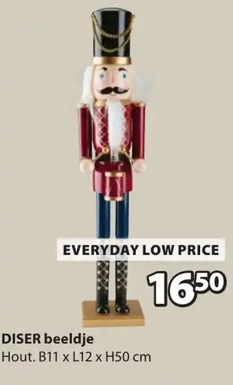 Jysk Diser beeldje aanbieding