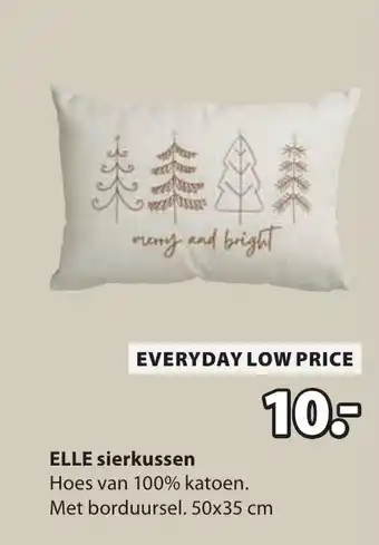 Jysk Elle sierkussen aanbieding