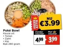 Vomar Voordeelmarkt Poké Bowl aanbieding