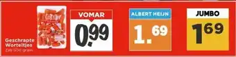 Vomar Voordeelmarkt Geschrapte Worteltjes aanbieding