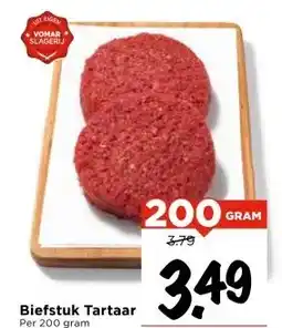 Vomar Voordeelmarkt Biefstuk Tartaar aanbieding
