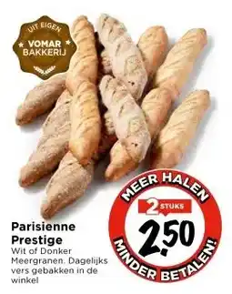 Vomar Voordeelmarkt Parisienne Prestige aanbieding