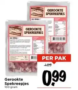 Vomar Voordeelmarkt Gerookte Spekreepjes aanbieding